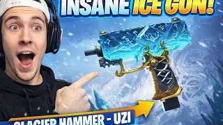 INSANE ICE GUN! GLACIER HAMMER - UZI👿