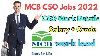 MCB CSO Jobs 2022 full details | CSO work in bank and Salary