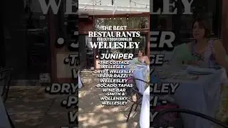 Best Outdoor Restaurants in Wellesley #wellesleyma #restaurants #shorts