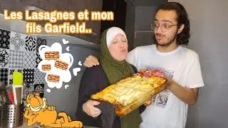 GARFIELD CUISINE LES LASAGNES AVEC CELINEKITT !