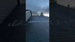 Shingle  Roof Cleaning Before & After #roofing #construction #roofrepair