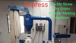#paddydrygrassgrindingmachine #wheatstrawgrinder Express Agro Engineering At.Rajkot Mo.98253 29235