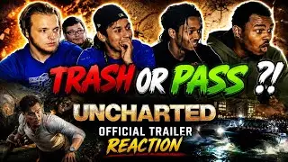 TRASH OR PASS-UNCHARTED - Official Trailer REACTION