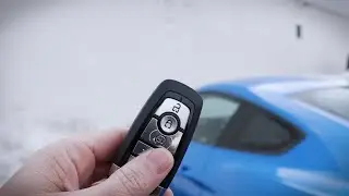 How to open the windows of the 2022 Ford Mustang