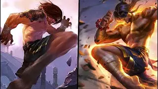 LEE SIN REWORK NEW SPLASH ARTS COMPARISON & ALL SKINS GAMEPLAY PREVIEW - League of Legends