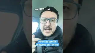 NFTs as Twitter profile picture.