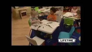 Lifetime 80544 Children's Folding Table and Stacking Chairs