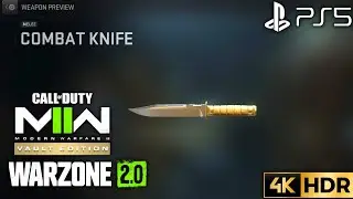 Scratch Combat Knife Skin MW2 Combat Knife Skin | Scratch Skin Combat Knife MW2 | MW2 Knife Skin PS5