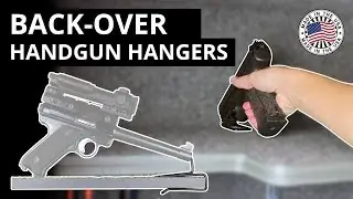 Pistol Racks for Gun Safes | Back-Over Handgun Hangers | Gun Storage Solutions