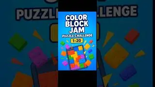 Color Block Jam Gameplay &ndash; Addictive Puzzle Fun /How to Play Color Block Jam @VMMRGameworld