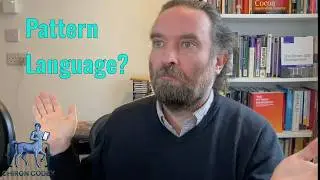 What's a Pattern Language?