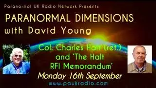 Paranormal Dimensions - Col. Charles Holt
