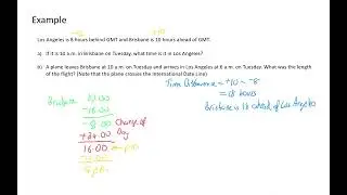 Traveling and Time Problems - Example 3