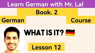 🇩🇪 Learn German A1 | What is it? in German (Was ist das?) | Lesson 12