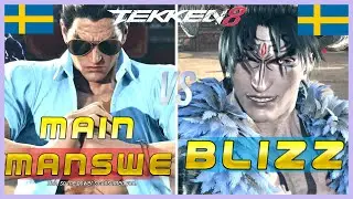 Tekken 8 ▰ MainManSwe (Kazuya) Vs Blizz4RD (Devil Jin) ▰ Ranked Matches