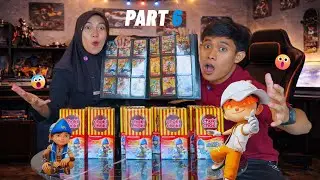 Unboxing 10 Dus Coki Coki Dapat Kartu BoBoiBoy Sopan |PART 6
