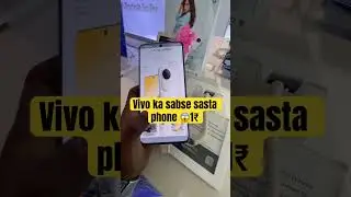 Vivo ka sabse sasta phone😱 1₹#zerobudgettech #vivo #sasta #smartphone #youtubeshorts #tech