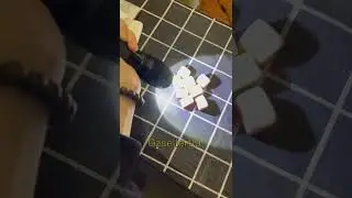 2-3cm Luminous Stone Cubes Tumble Glowing Stone