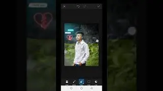snapseed fake love photo editing || broken heart photo editing || I love you photo editing | #Shorts