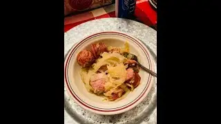 EASY Kielbasa Sausage and Sauerkraut in the Instant Pot | One Pot Meal
