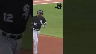First MLB career home run for Tim Anderson. AND it came on the first pitch of the game. #shorts