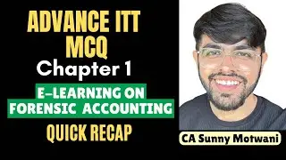 Chapter 1 E-learning on Forensic Accounting | MCQ | Advance Itt | Aicitss