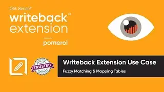 Writeback Extension - Use Case Series - Mapping Tables & Master Table Management