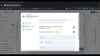 Using Google Meet with Google Calendar