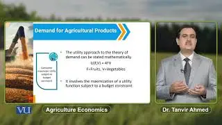 Demand for Agricultural Products | Agricultural Economics | ECO608_Topic023