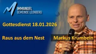 Raus aus dem Nest - Gottesdienst 18.01.2026