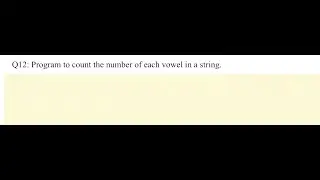 Python program to count number of each vowel in a string.