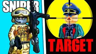 Я собрал из LEGO снайперскую команду армии США...