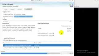 Installation of IBMIM