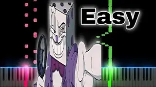 Mr King Dice Song - The Cuphead Show! Netflix (Easy Piano Tutorial)