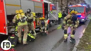 Feuer Dach - Lichterfelde - Hindenburgdamm