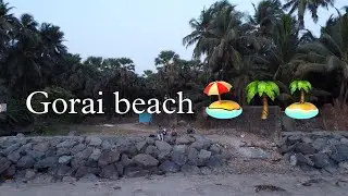 Gorai beach 🏝🌴Cinematic short vlog (1) #vlog #travel #drone #djimini2 #goraibeach #yt #youtube