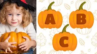 🎃Pumpkin Letters ABC Song | Fun Alphabet Learning for Kids with Pumpkin Themed Letters