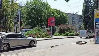 Реклама &laquo;Радио Люкс vs Slotoking&raquo; на відеоборді на вул. Казакова та пр. Науки(Гагаріна) #videoboards