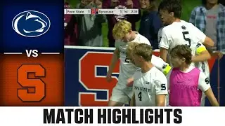 Syracuse vs. Penn St. Match Highlights | 2025 ACC Men's Soccer
