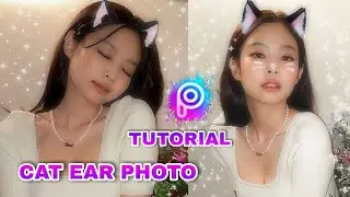 cat ear photo edit tutorial 🌙 | Dana Black