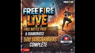 500 Subscribers Complete 🥳#foryou#ff#live#Bhagya_live#garenafreefire#yosho#trending#viral
