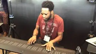 Cory Henry playing the Seaboard at Namm 2015