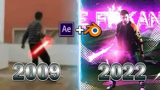 My Blender & After Effects 13 YEARS evolution