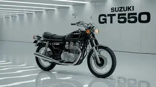 Suzuki GT550 Neo Classic 2026 года &ndash; ретро-мотоцикл, который вас поразит!
