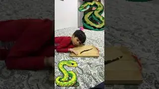 DIY Snake with clay #shorts #youtubeshorts #craft #kidsvideo #kidsfun #kids #clay #snake  #clay