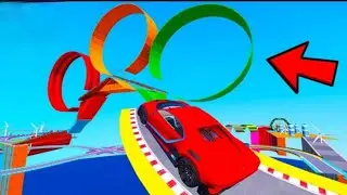 SHINCHAN AND FRANKLIN TRIED THE IMPOSSIBLE GIANT COLOURFUL RAINBOW STAIRS CHALLENGE GTA 5 GAMEPLAY 