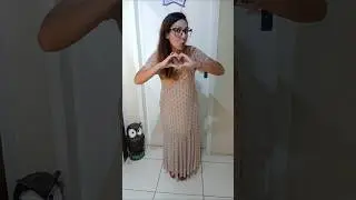 Look po&aacute; bege com rosa do Garage427.