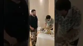 MS dhoni celebrate birthday with Salman Khan #Salman Khan # MS dhoni