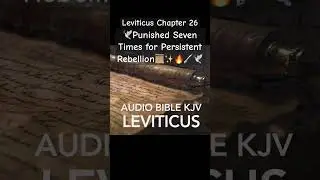 Bible, Leviticus 26, Punished Seven Times for Persistent Rebellion #Shorts #Short #Bible #Leviticus