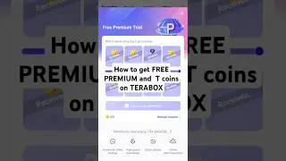 How to get free T Coins And Premium In Terabox #terabox #freepremium
